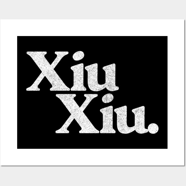 Xiu Xiu Darkwave Fan Art Wall Art by DankFutura